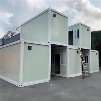 Casa de contenidors plana desmuntable